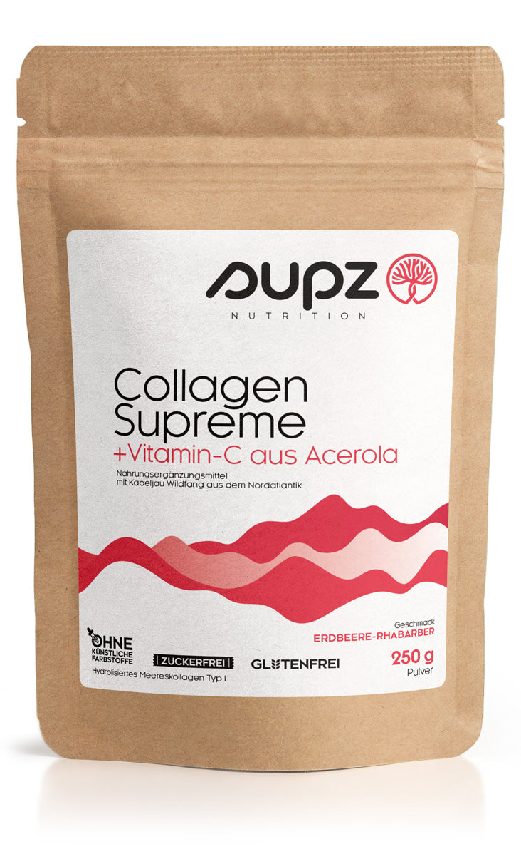 Collagen Supreme - Aus Kabeljau Wildfang (Nordatlantik) - mit EXTRA Vitamin-C