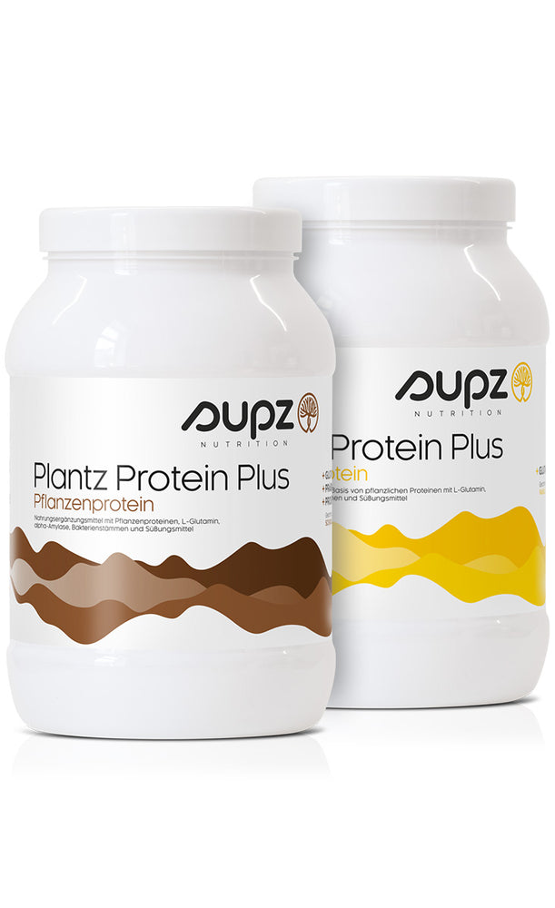 
                  
                    Plantz Protein Plus - Veganes Protein mit Pro- und Präbiotika
                  
                