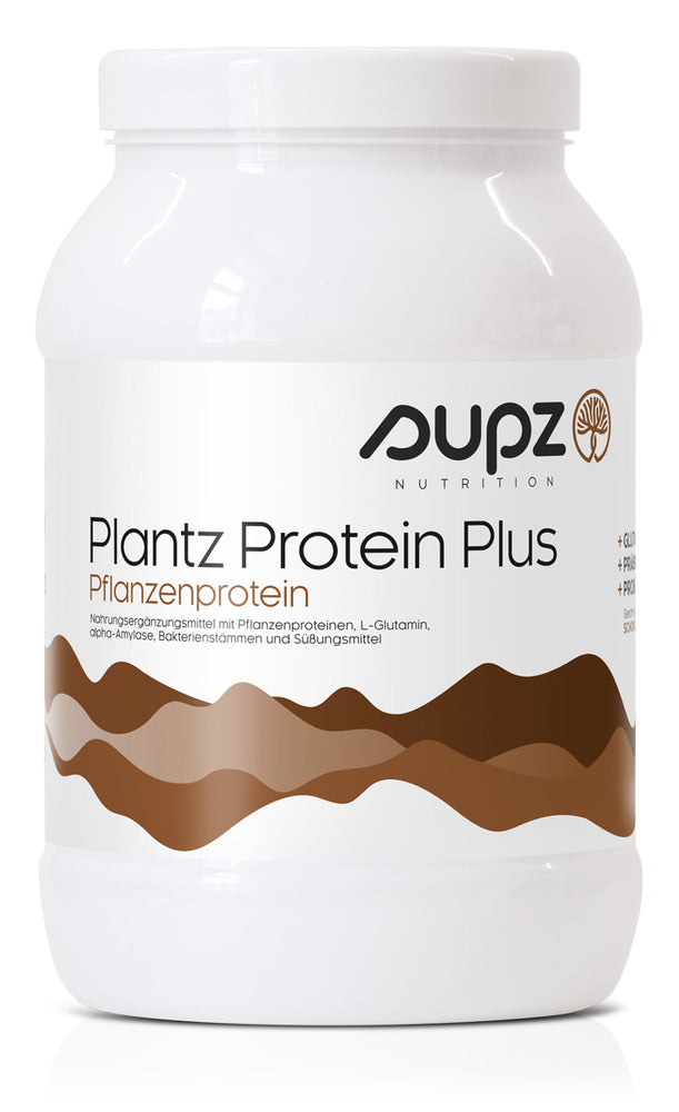 
                  
                    Plantz Protein Plus - Veganes Protein mit Pro- und Präbiotika
                  
                